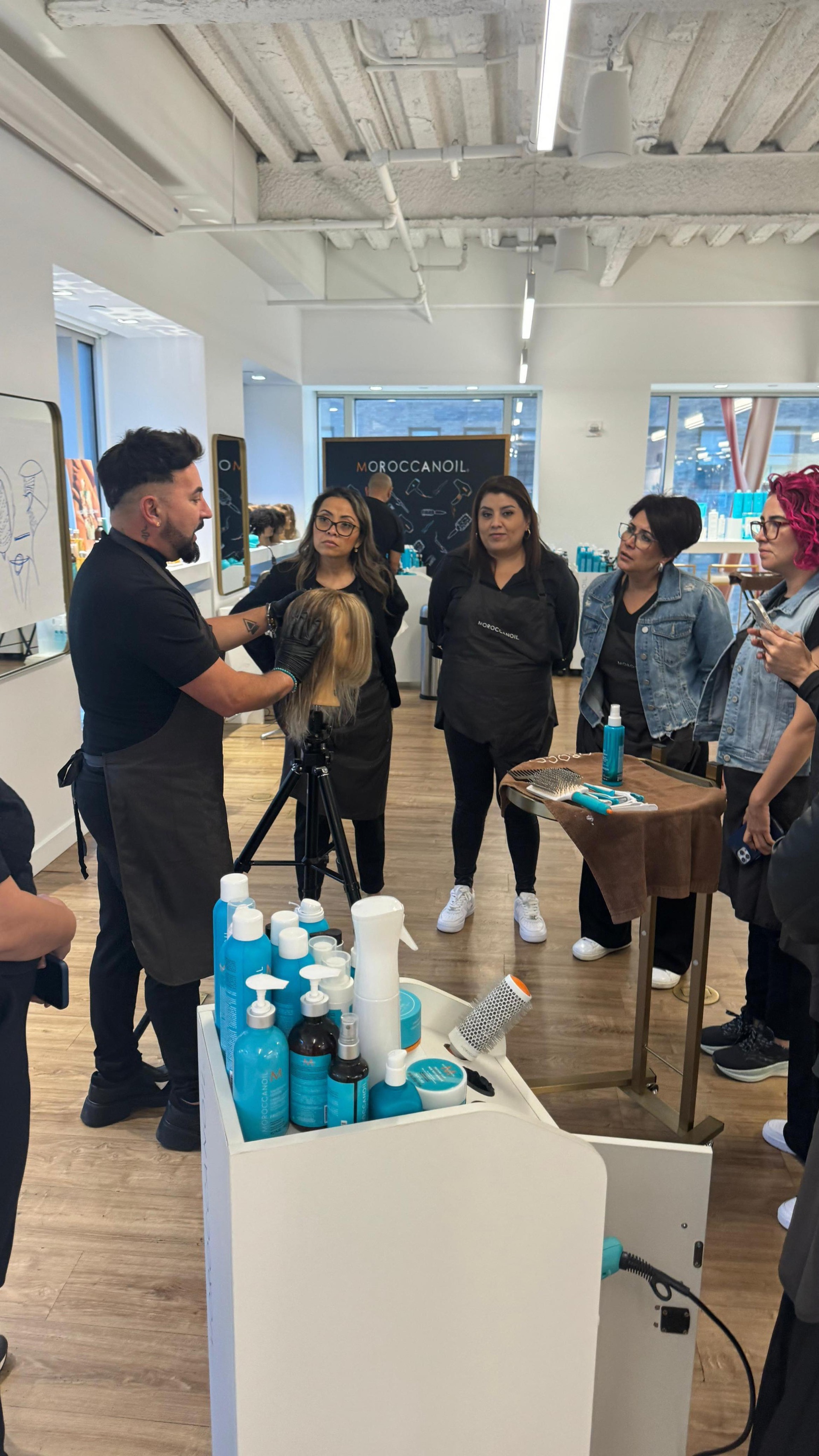 Ariel Cubas, celebrity hairstylist and educator